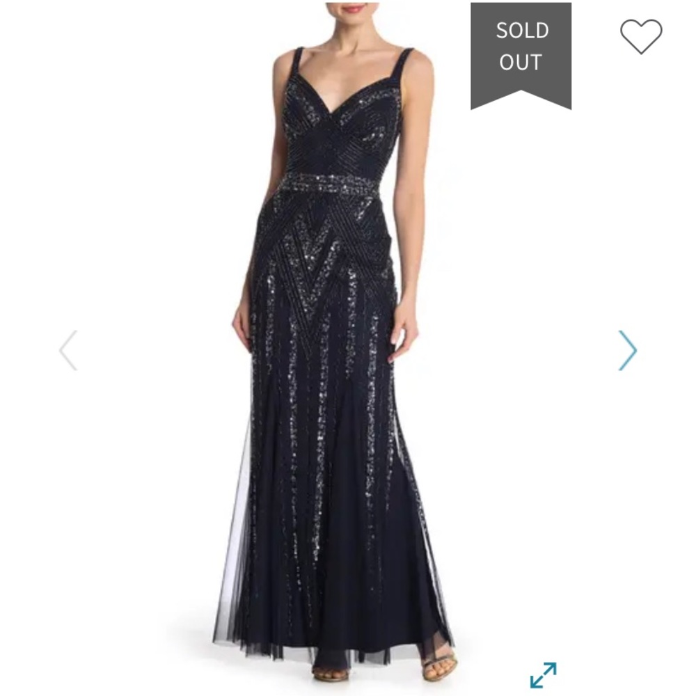 Beaded Gown NWT size 6